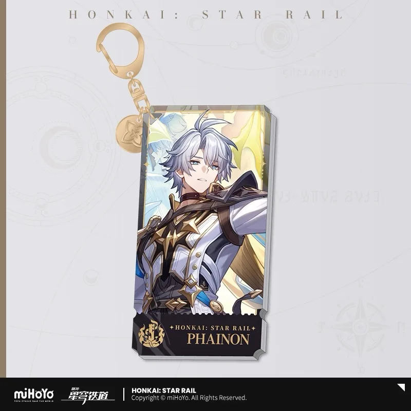 

miHoYo Official Honkai Star Rail Standing Series Pendants Destructive Fate Phainon Mydei YUNLI Cosplay Anime Game Secondary Gift