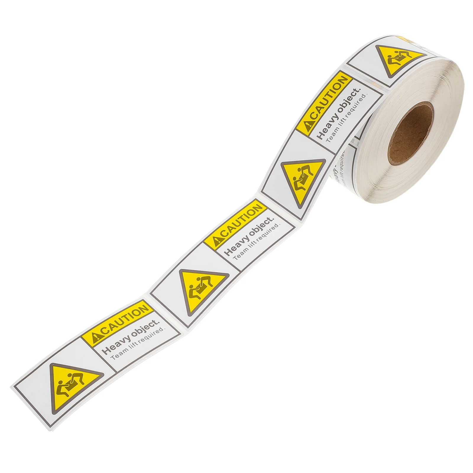 Overweight Sticker Heavy Object Labels Caution Stickers Ups for Shipping Team Lift Moving Boxes