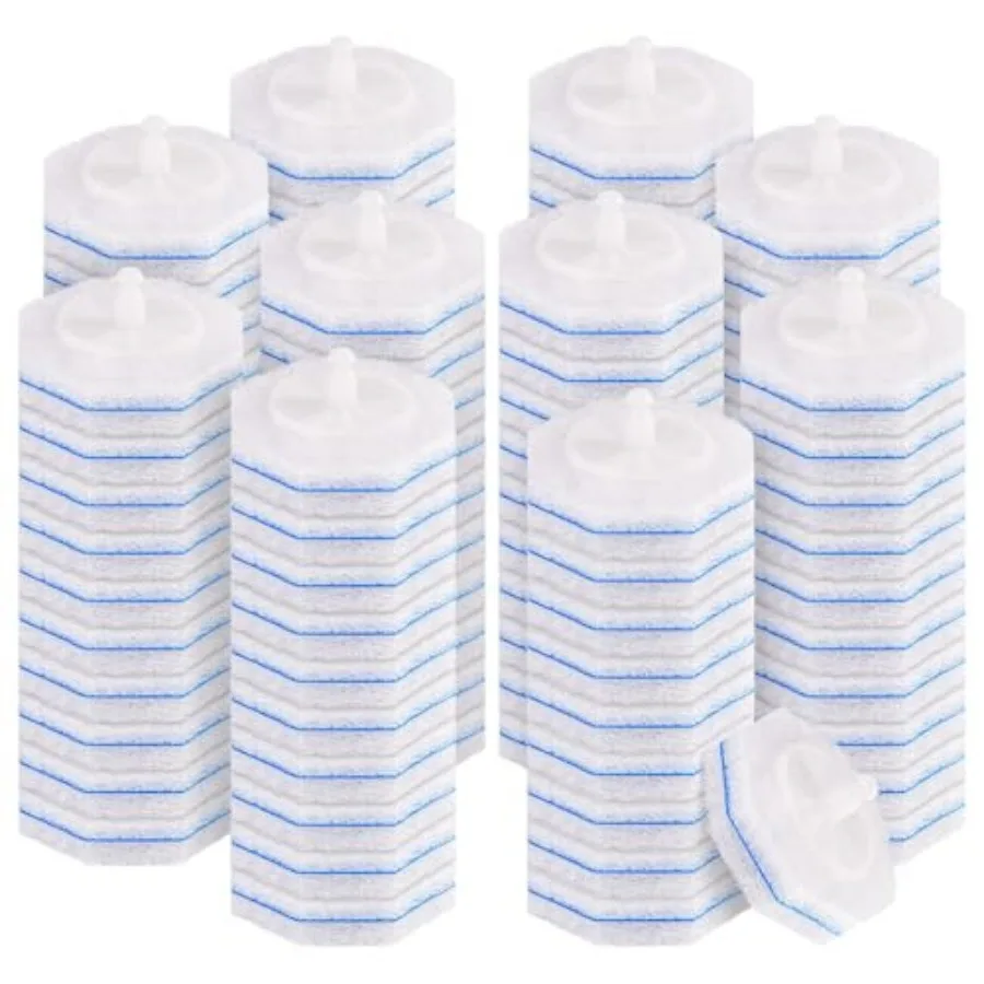

00 Toilet Wand Refills for Clorox, Disposable Toilet Brush Refills Compatible with Clorox Wand for Bathroom Cleaning