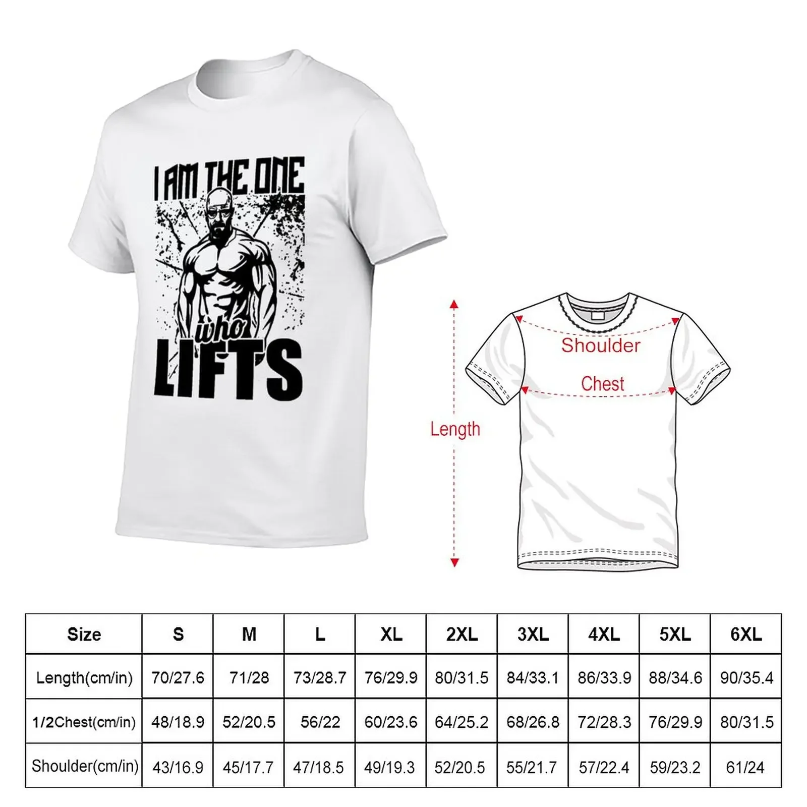 Breaking Bad I Am The One Who Lifts Gym T-Shirt sports fans quick-drying funnys funny t shirts for men