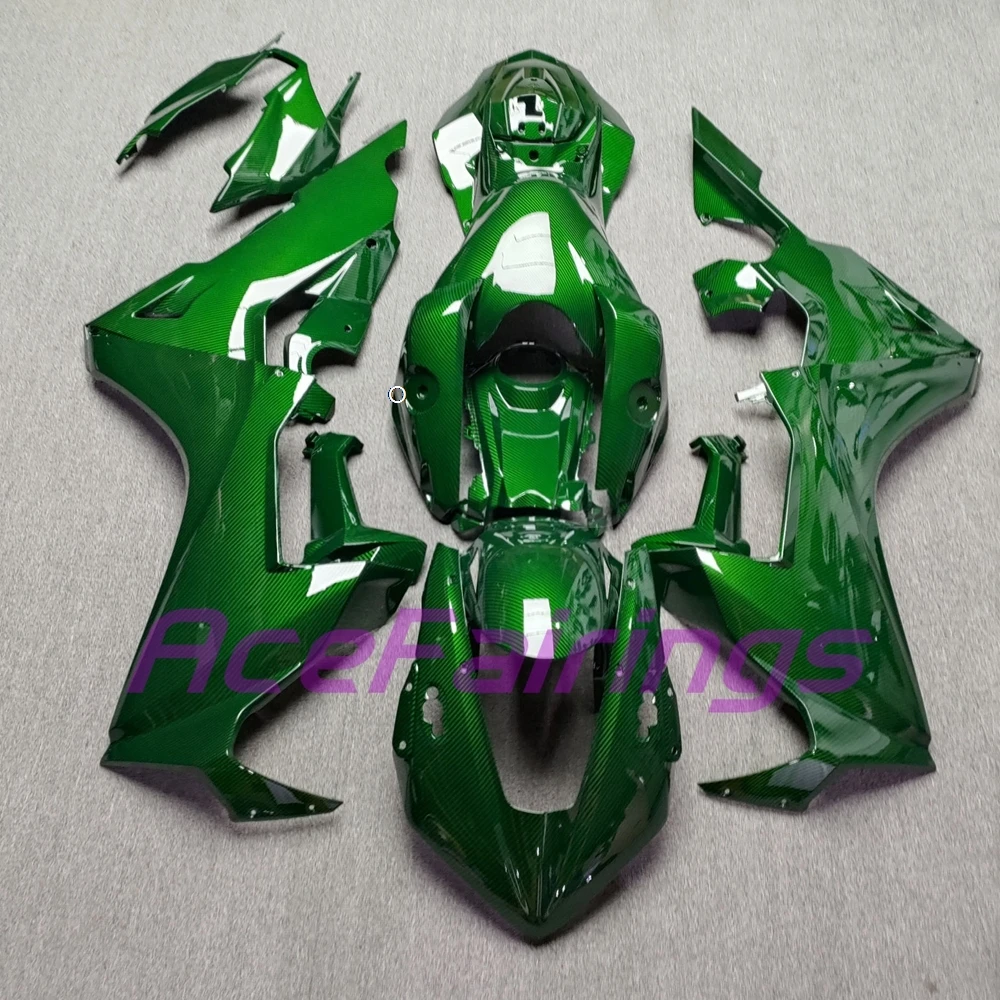 Green Purple Carbon Fiber Effect Fairings Fit For 2017-2025 Honda CBR1000RR ABS Plastic Fairings17-25 CBR 1000RR