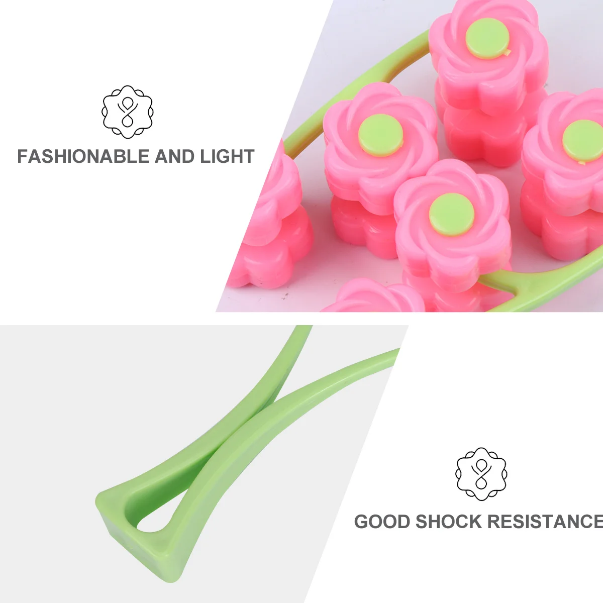 

Facial Roller For Women Face Massager Ergonomic Handle Smooth Chin Roller Detox Lymphatic Drainage Portable Skincare Tool