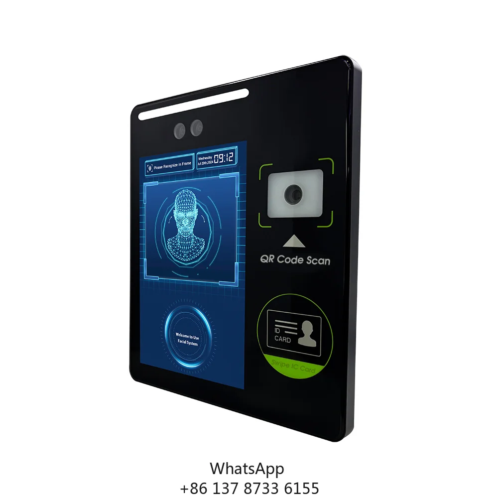 Hot Selling RAKINDA RD200 Android 8Inch 4GB Smart QR Codes IC Cards Vehicle-mounted Face Recognition Terminal Bus