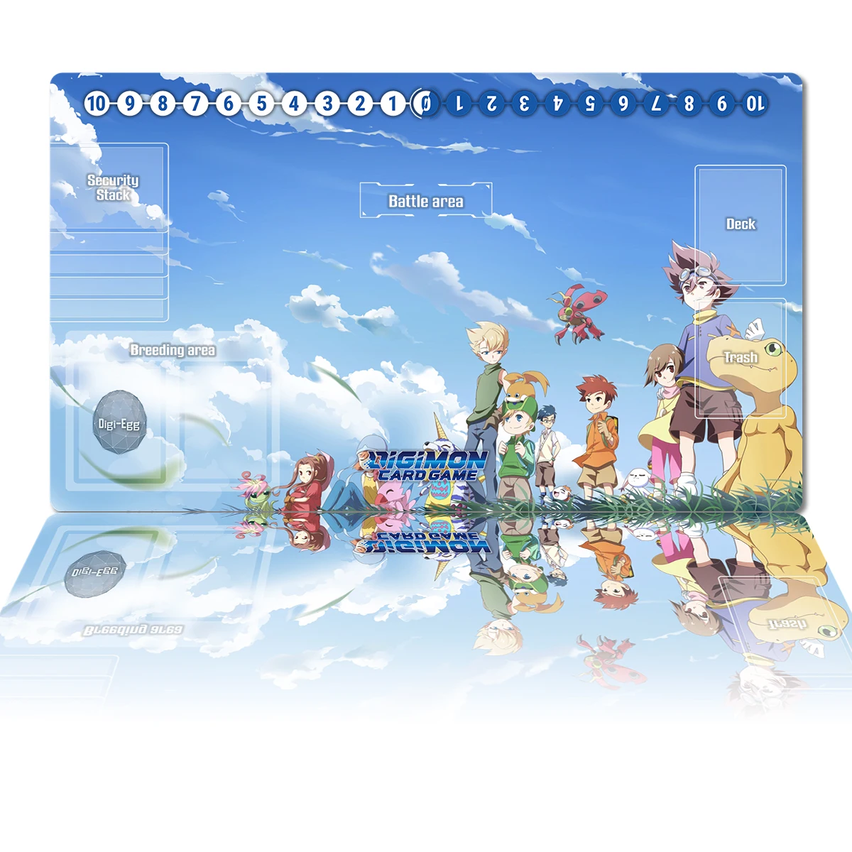 Digimon Playmat Agumon Yagami Hikari Patamon Tamers DTCG CCG Mat Board Game Mat Trading Card Game Mat Anime Mouse Pad Free Bag