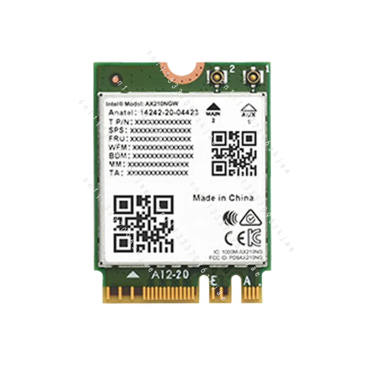 AX210 WiFi6E & Bluetooth 5.2 5B/5A/5ITX/5T/3A/3B for