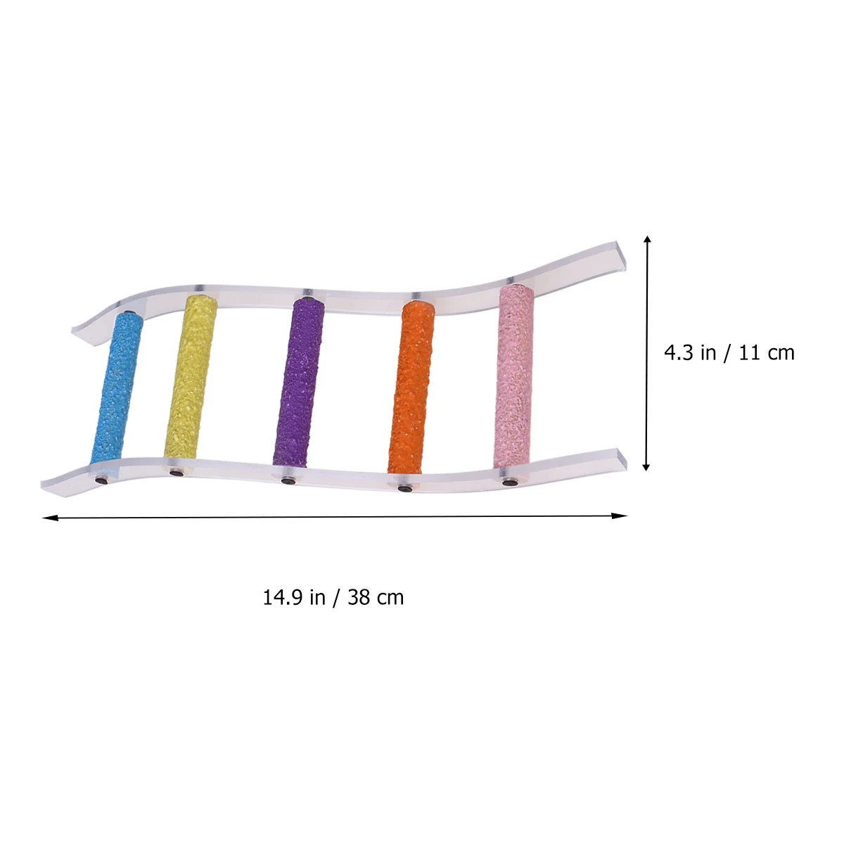 

Acrylic Hamster Climbing Toy Durable Rest Pet Accessories Cage House Pet Climbing Ladder Small Animal