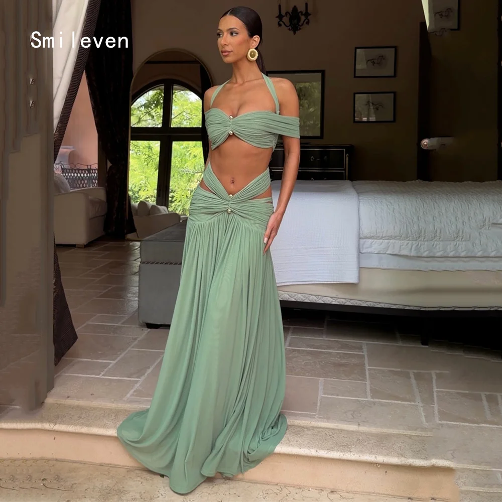 

Smileven Роскошное платье русалки для выпускного вечера Иллюзия Корсет Вечерние платья Сексуальное платье с открытыми плечами по индивидуальному заказу 2026