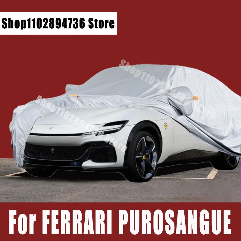 

For FERRARI PUROSANGUE Full Car Covers Outdoor Sun uv protection Dust Rain Snow Protective Auto Protective cover