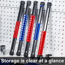 6-Piece Tool Socket Holder, Socket Holder Heavy-Duty Tool Holder, Garage Storage Rack, Suitable for Mechanical Storage