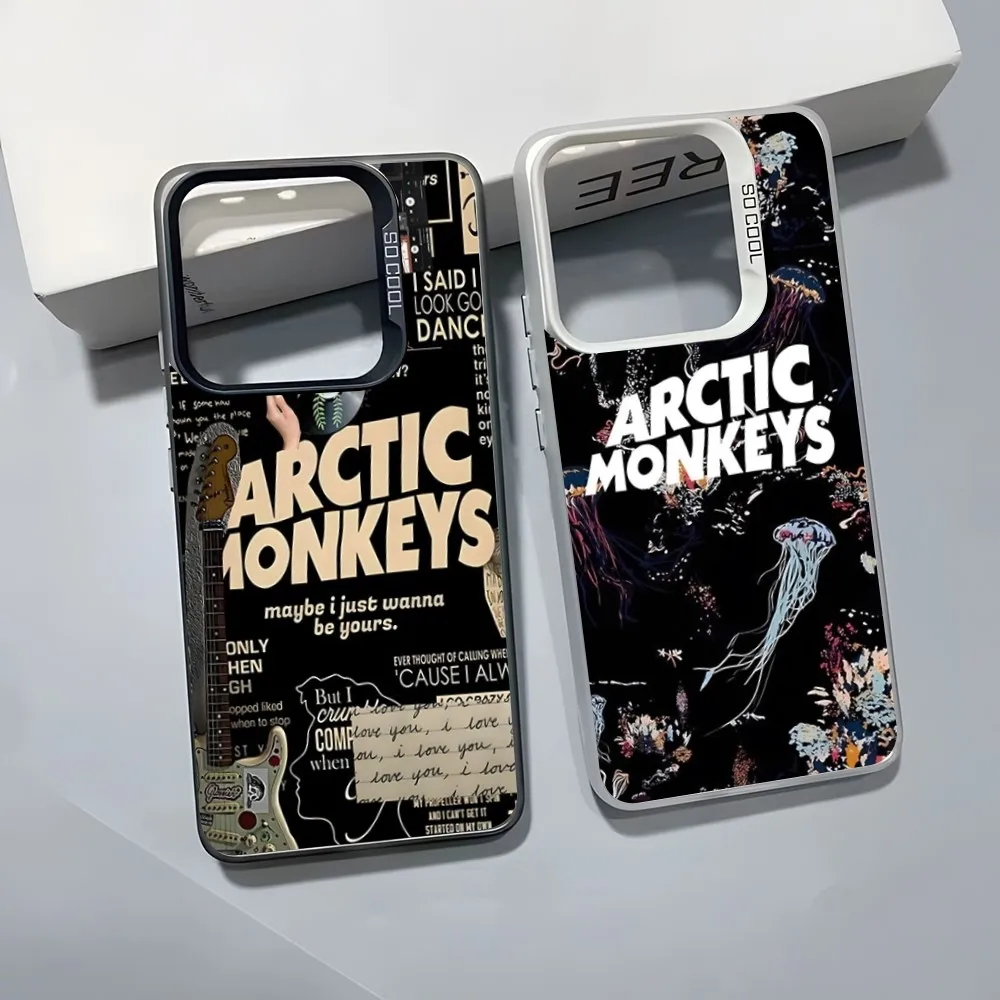 جراب هاتف فضي ملون لقردة القطب الشمالي ، حافظة لهاتف sabula A14 ، A14 ، 34 ، 53 ، 54 S ، 20 ، 21 ، 22 ، 23 ، 24 FE PLUS ، Ultra ، عرض خاص