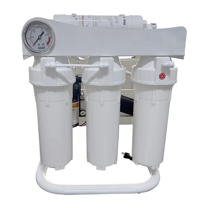 Standard and Upgraded Electric Self-Cleaning RO Filtration System for Home and Commercial Use Stage 5 Reverse Osmosis