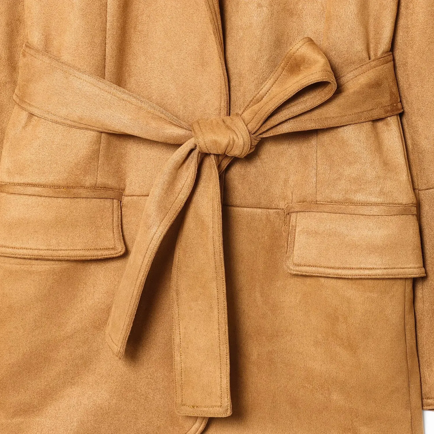 بدلة جلدية صناعية قابلة للعكس من Faionable Jaet للسيدات لخريف جديد Sle JNLEAOG تصميم متعدد الاستخدامات Busin كاجوال طويل Sve #4