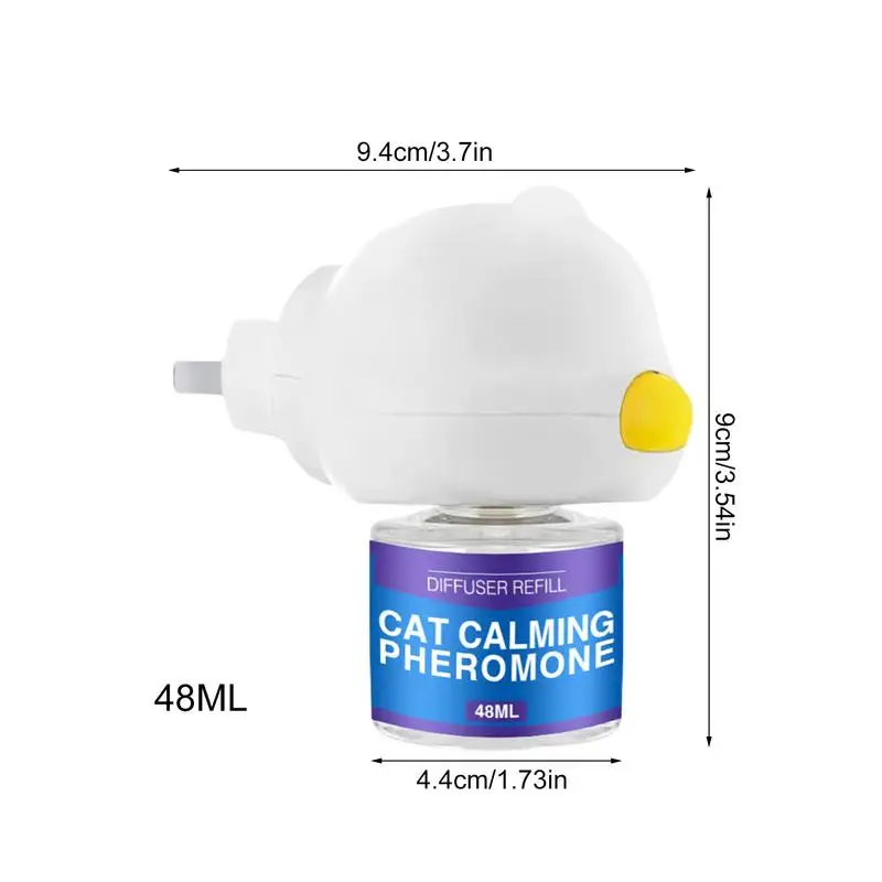 Pet Pheromones Calming Diffuser 30-Day Refill Calming Spray for Cat Dog Calm Relaxing Pets Pheromone Plug-In Relaxants Start Kit