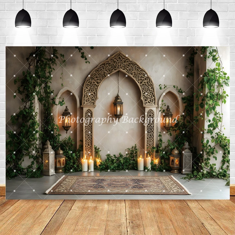 Arabian Middle Eastern Interior Palace Backdrop Photography Wedding Birthday Party Decoration Moroccan Palace Photo Background