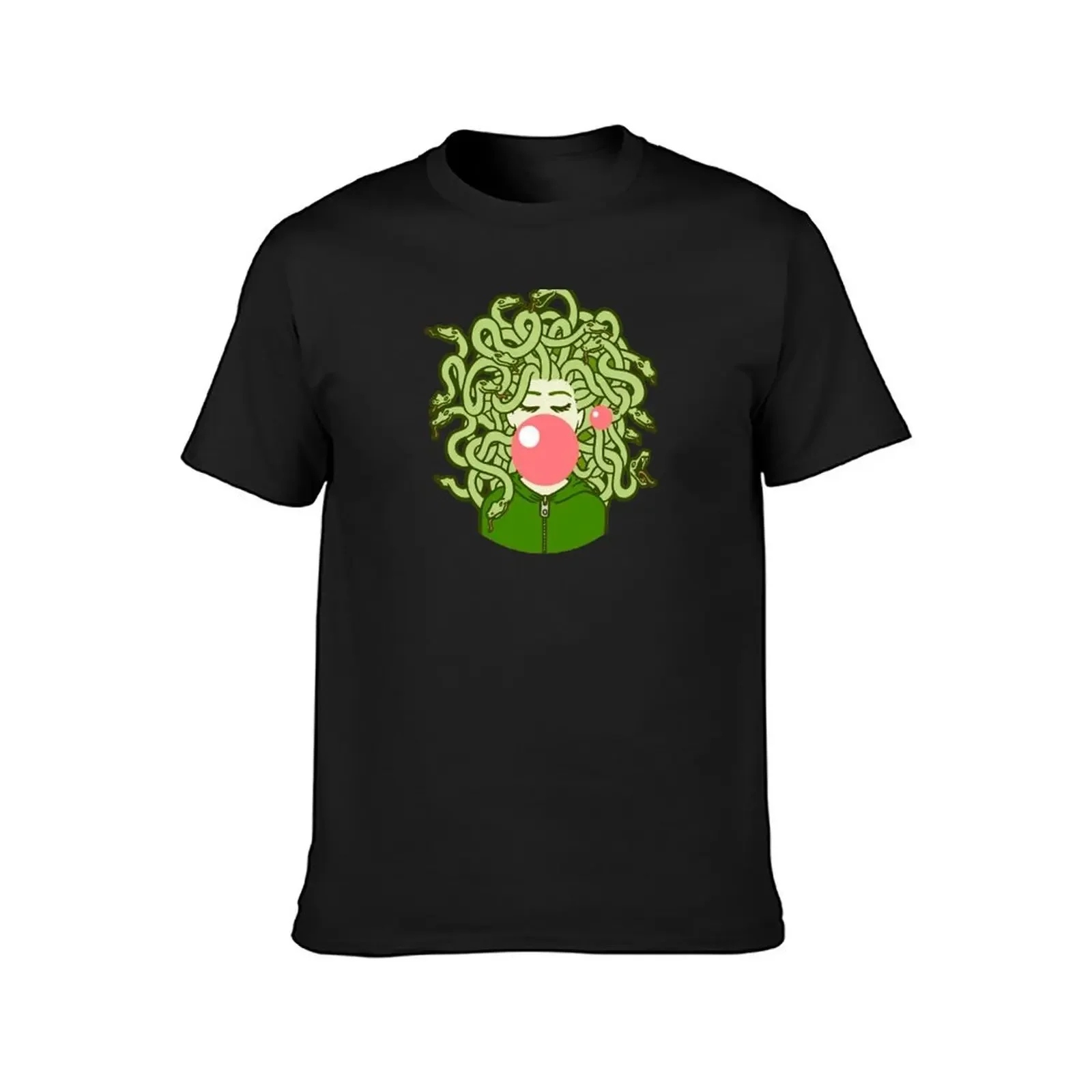 medusa gorgon with bubble T-Shirt essential t shirt graphics summer top mens fashion