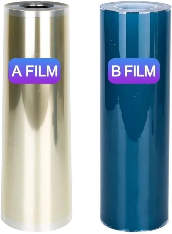 UV DTF A B Film 30CM*50M Transfer Film AB Set for UV DTF Printer Crystal Label Sticker Printing PET Transfer Paper Waterproof