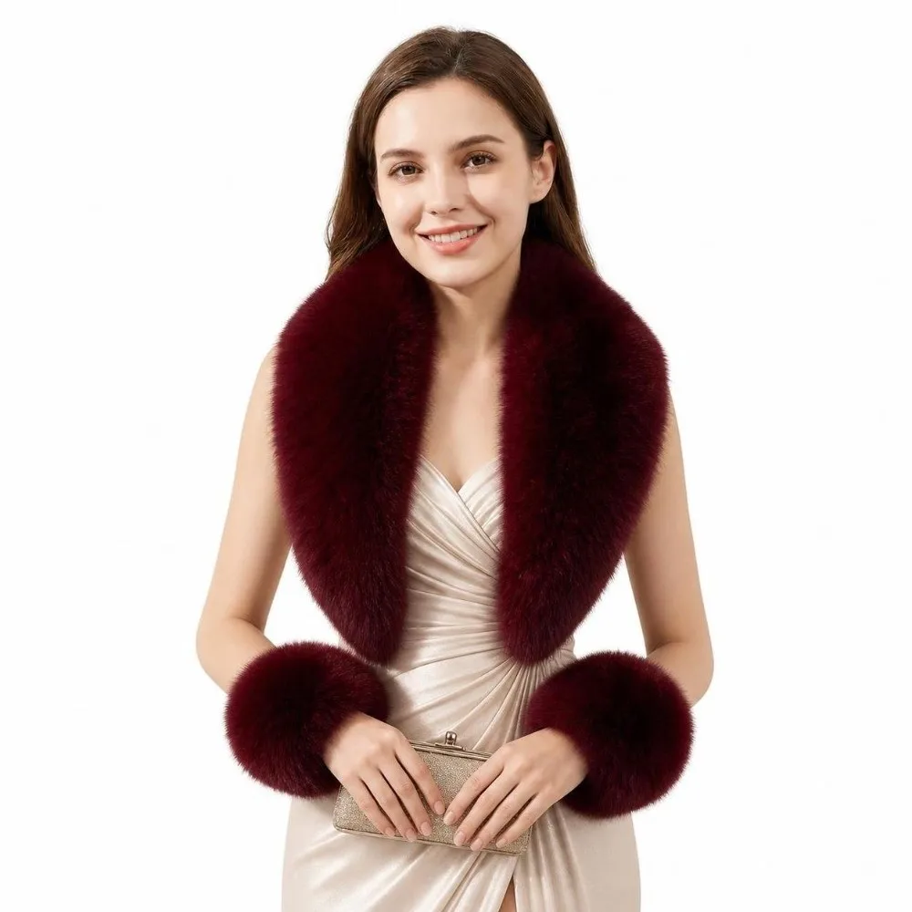 Echarpe-chale-en-fausse-fourrure-texture-chaude-ensemble-col-et-manchettes-amovibles-legers-cache-cou-doux-et-moelleux-pour-la-saison-hivernale
