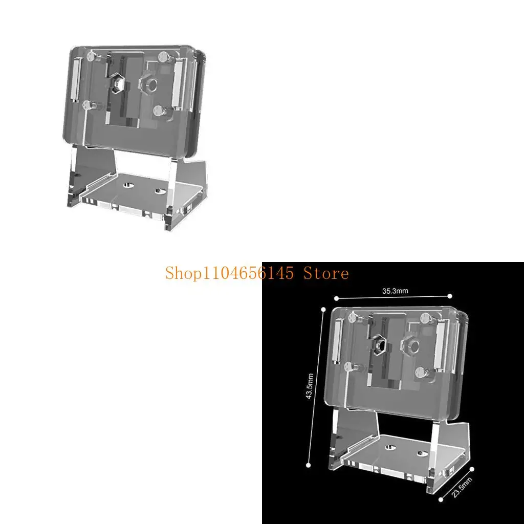 

5asd, 1 комплект, прозрачный акриловый держатель для камеры 5 МП, прозрачный опорный кронштейн для чехла 1-4 для официальной V2
