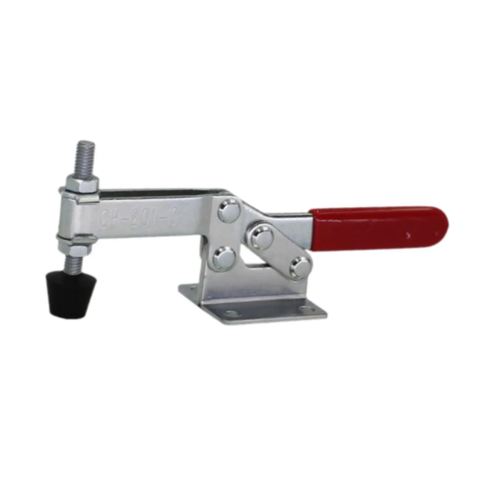 Adjustable Horizontal Clamp Heavy Duty Toggle Clamp Zinc Alloy Hold Down Tool for Woodworking