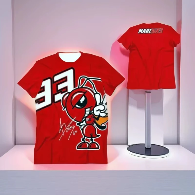 

MotoGp 93 Marquez Джерси для езды на мотоцикле, Джерси для командных тренировок, уличная винтажная мотоциклетная футболка для вечеринок, футболка для фанатов