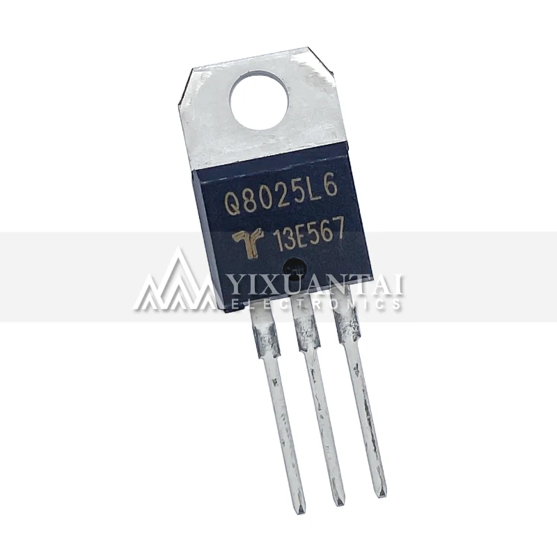 10pcs/lot   NEW origina Q8025L6 25A 800V TO220 Triode Transistor TO-220