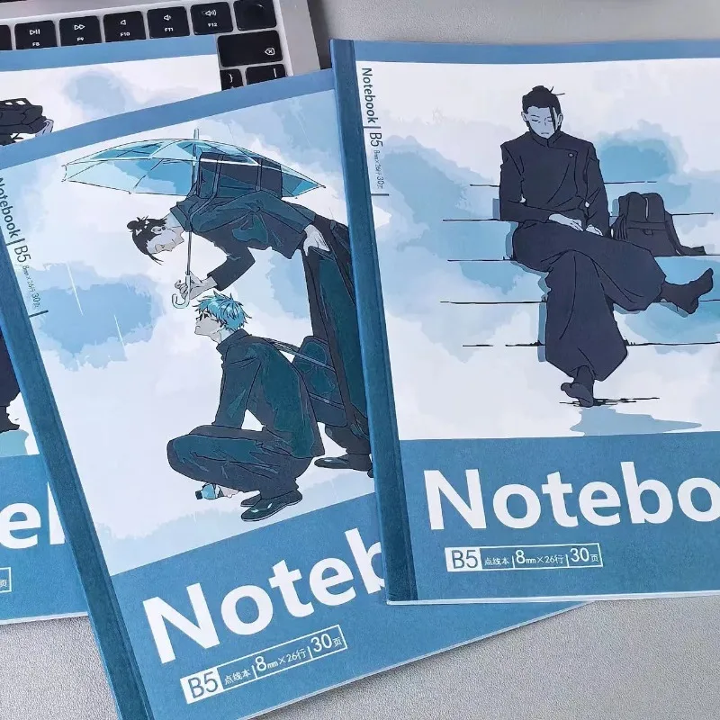 Jujutsu Kaisen B5 Notebook Journals Gojo Satoru Anime Student Notepad Cute Memos Writing Journal Office School Supplies Notebook