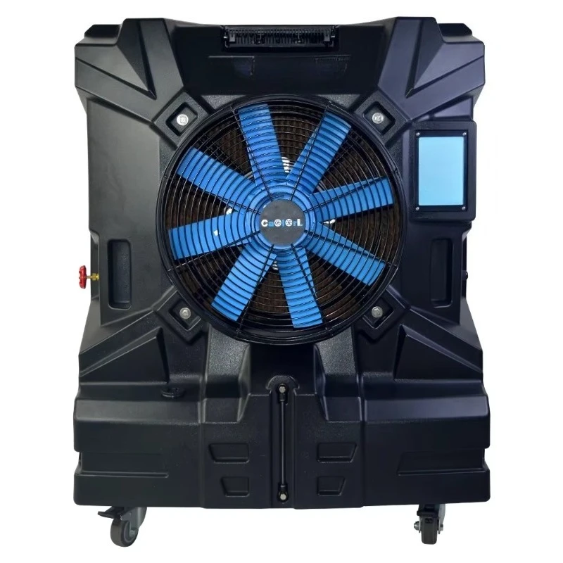 Industrial Turbine Shop Evaporative Air Movable Desert Swamp Air Cooler Fan Cooling High Performance Blower