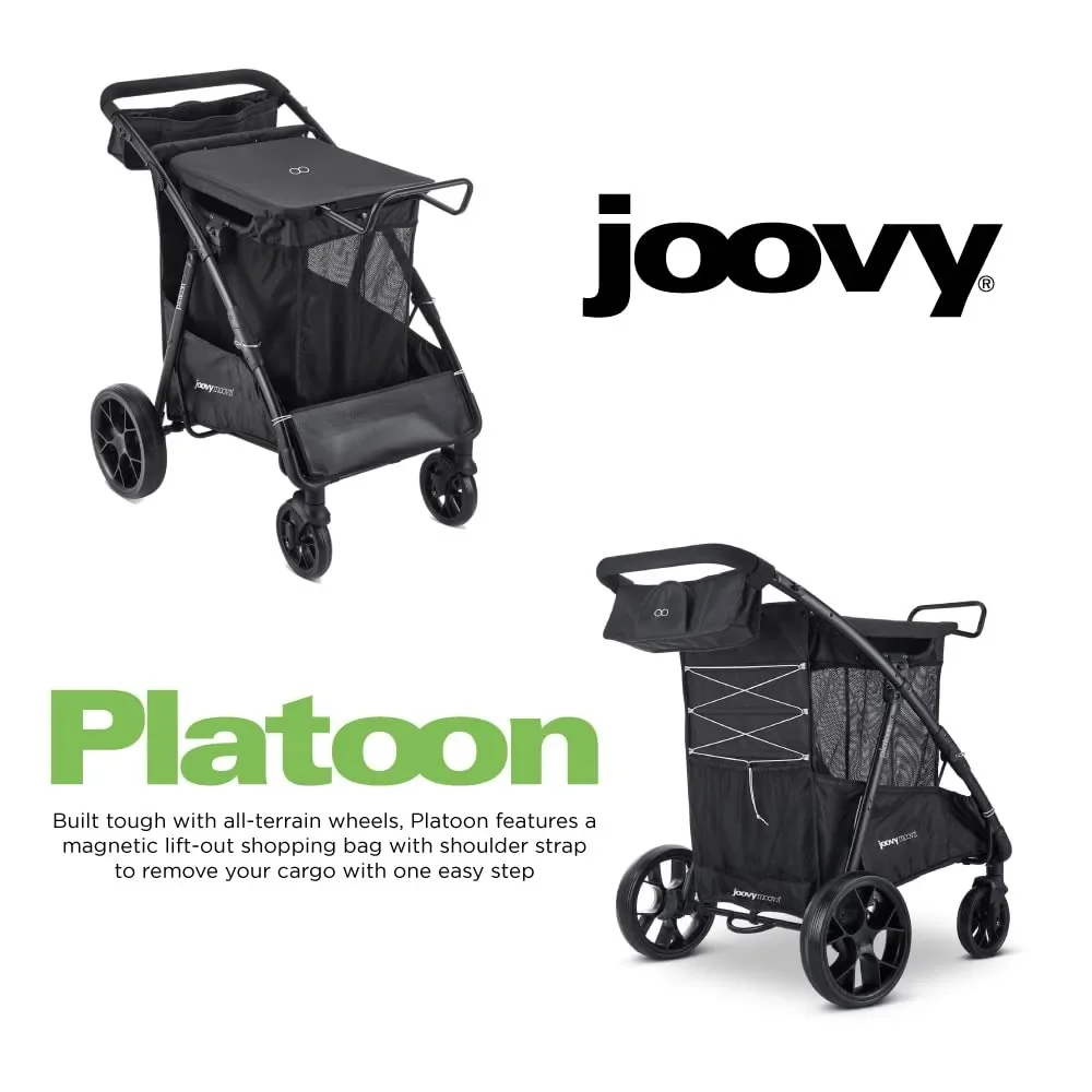 Utility Cart - The Ultimate Beach Wagon with All-Terrain Wheels, Removable Storage Basket, Personal Organizer, 150Lbs Capacity