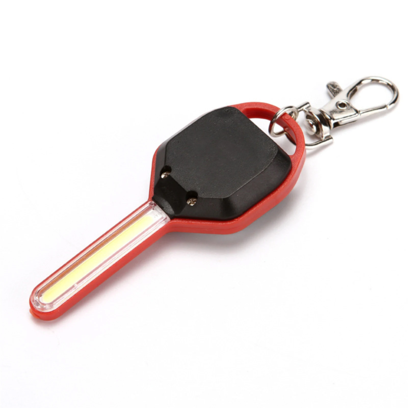 Led Key Ring Keychain Outdoor Hand Light Keychain Lamp Hike Flashlight Adjustable Key Shape Camping Flashlight Mini