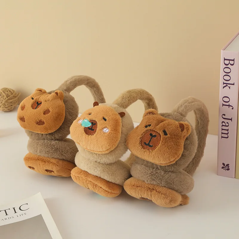 أغطية أذن شتوية للأطفال - أغطية أذن ناعمة ودافئة ومقاومة للرياح والبرد للعب في الهواء الطلق، أغطية أذن لطيفة على طراز الرسوم المتحركة #1