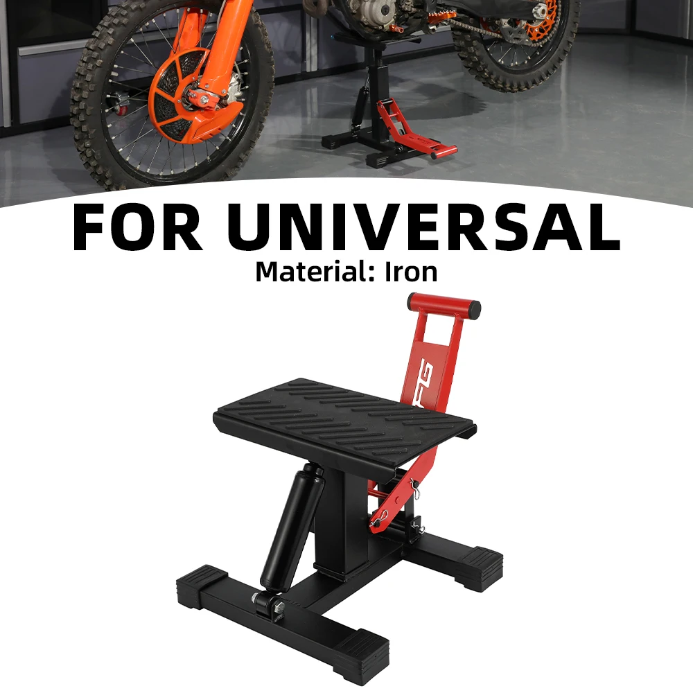 Hydraulic Lift Stand 880LBS Universal For Dirt Pit Bike Sur-Ron E-bikes Iron Maintenance Motorcycle Repair Stool Lift Jack Stand