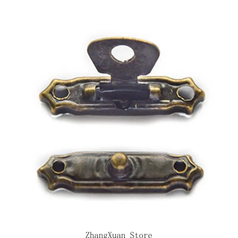 10 Stück Metall-Schraubverschluss für die Reparatur von Holzschmuck-Aufbewahrungsboxen, 3 x – Detail 10