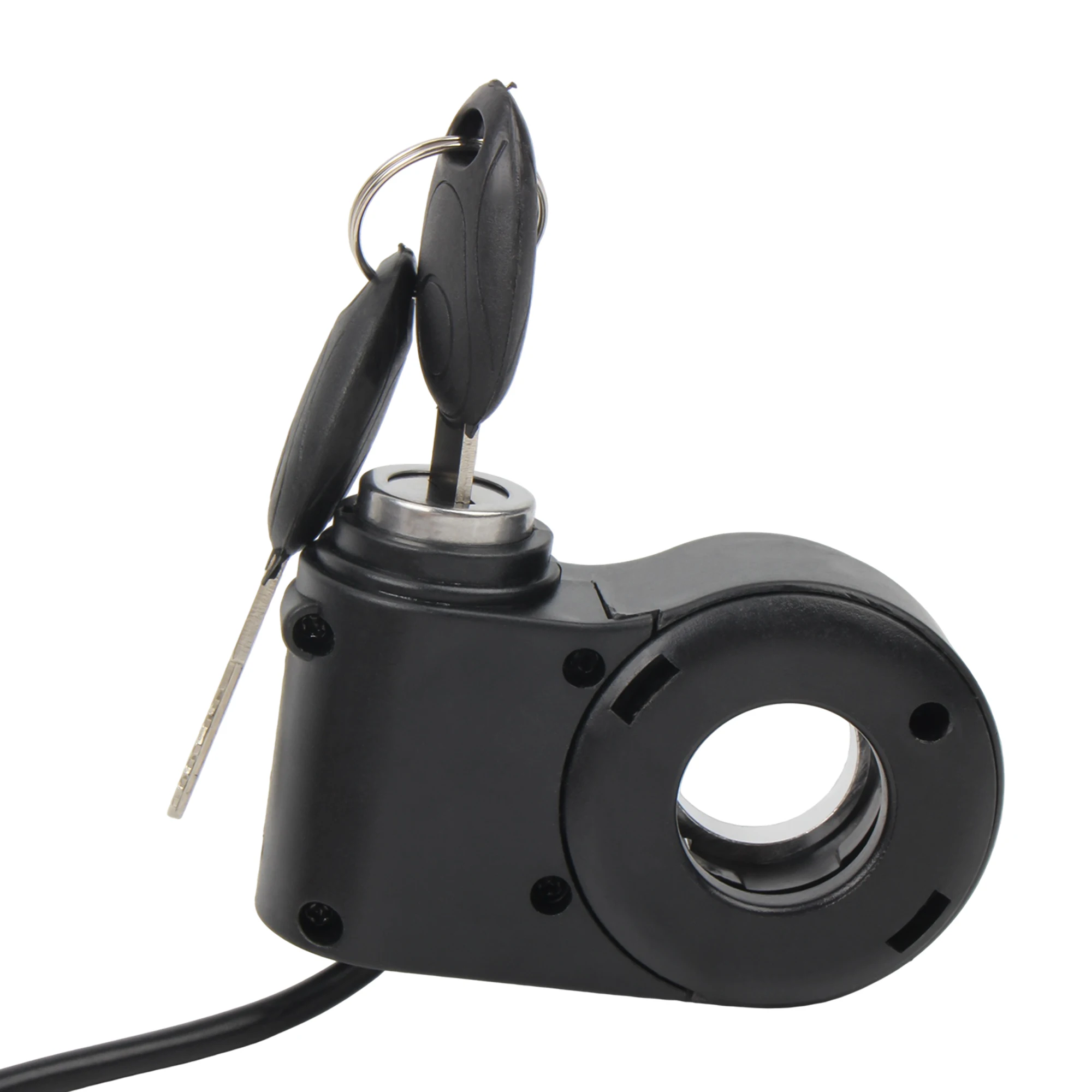 Electric Motorcycle Scooter Universal Ignition Lock Power Switch with Keys Scooter Throttle Accelerator Starter Switch Lock - view 6