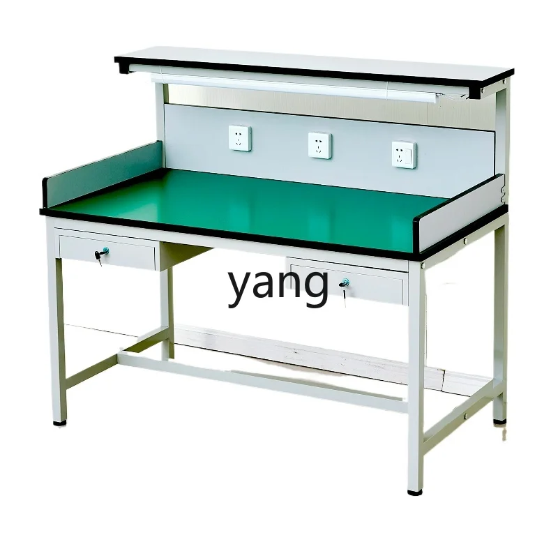 Factory anti-static workbench workshop assembly packing table stainless steel