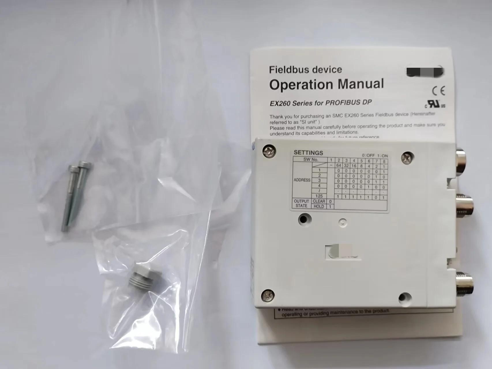 Módulo de ilha de válvula EX260-SPR1 novo original importado em estoque