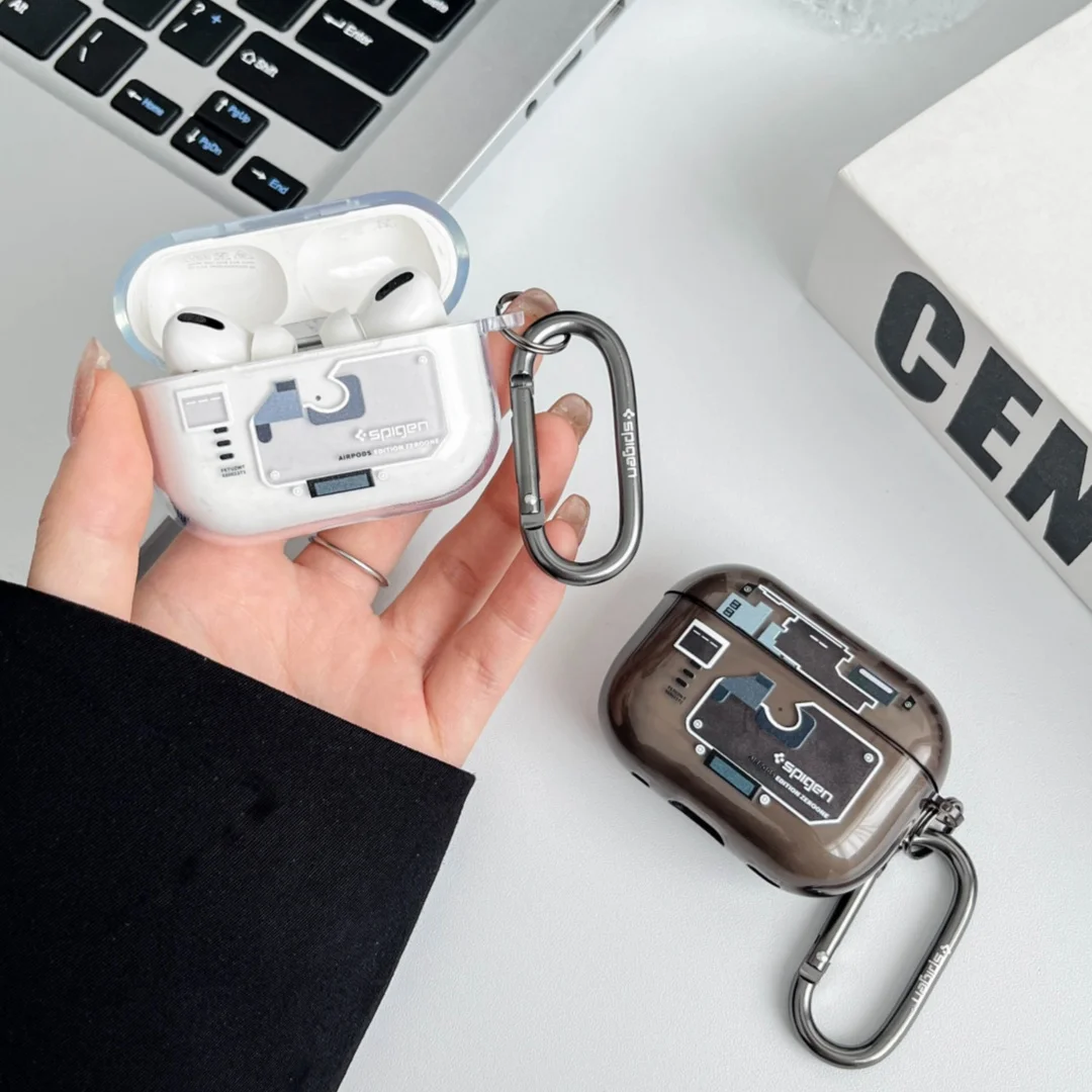Spigen Ultra Hybrid Zero One Kopfhörer-Schutzhülle für AirPods 1/2/3/4 Pro 3 Pro 2 für MagSafe Bluetooth-Kopfhörer – Detail 2