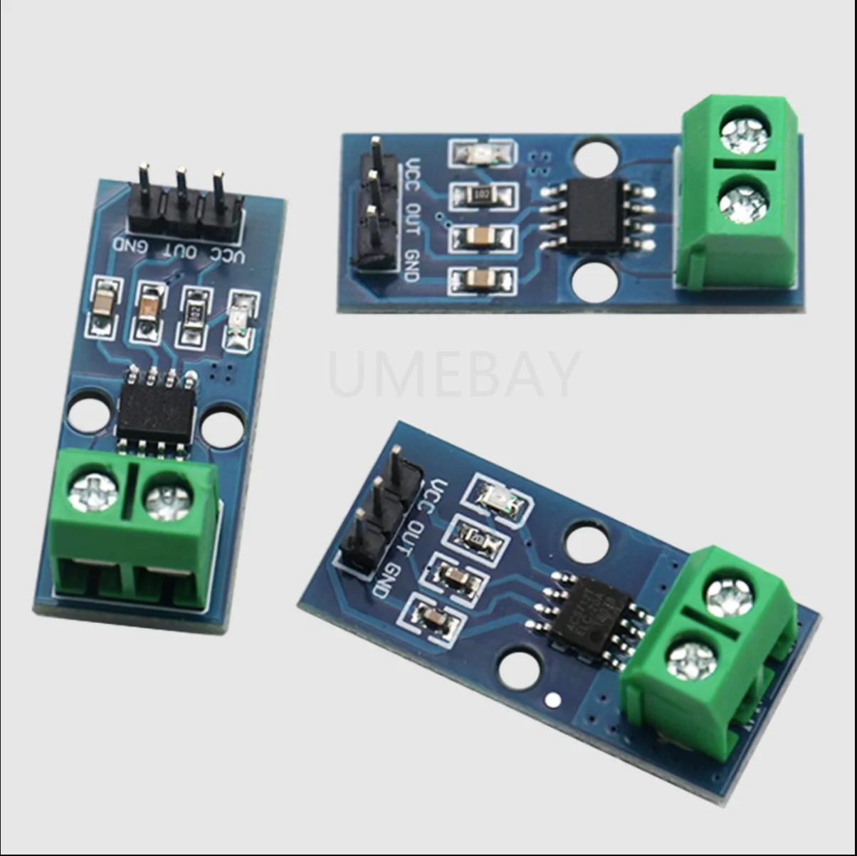 10PCS   ACS712 module 5A 20A 30A range current detection board ACS712 Hall current sensor