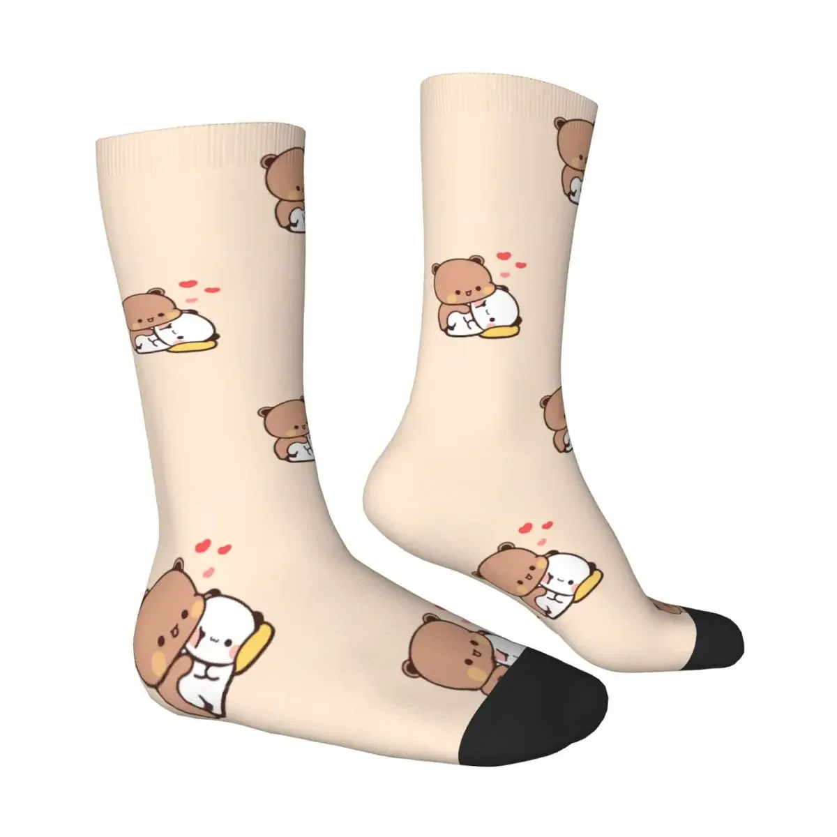 Calcetines de dibujos animados para hombre y mujer, calcetín antideslizante, estilo Hip Hop, Harajuku, Retro, Bubu Dudu