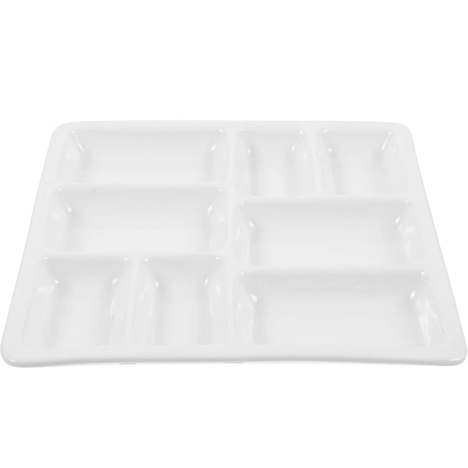 

Bead Organizer Box Paint Ceramic Palette Color Bead Organizer Square Watercolor Painting White Empty Pans Child Travel