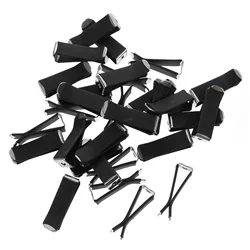 30 Pieces Air Conditioning Hole Perfume Stick Fittings Automotive Outlet Clips for Automotive Vent Clamp AC Ferromanganese