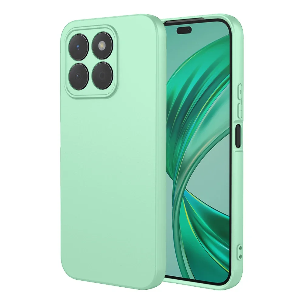 New Flexible Liquid Silicone Case For Honor X7C X6B X8B X7B X8a X7a X8 X6 4G 5G Protective Cover Bumper Capa Shell Fundas Coque