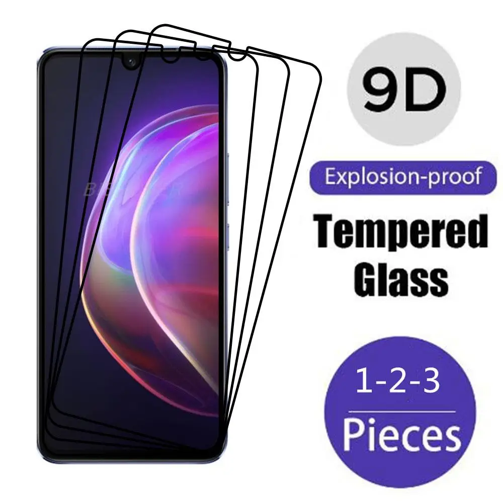 

9D Full Glue Protective Glass For Vivo Y31 Y30 Y20 Y11 V21 V20 V20SE V17 NEO V 21 20 17 Pro Y 31 30 Screen Protector Cover Film