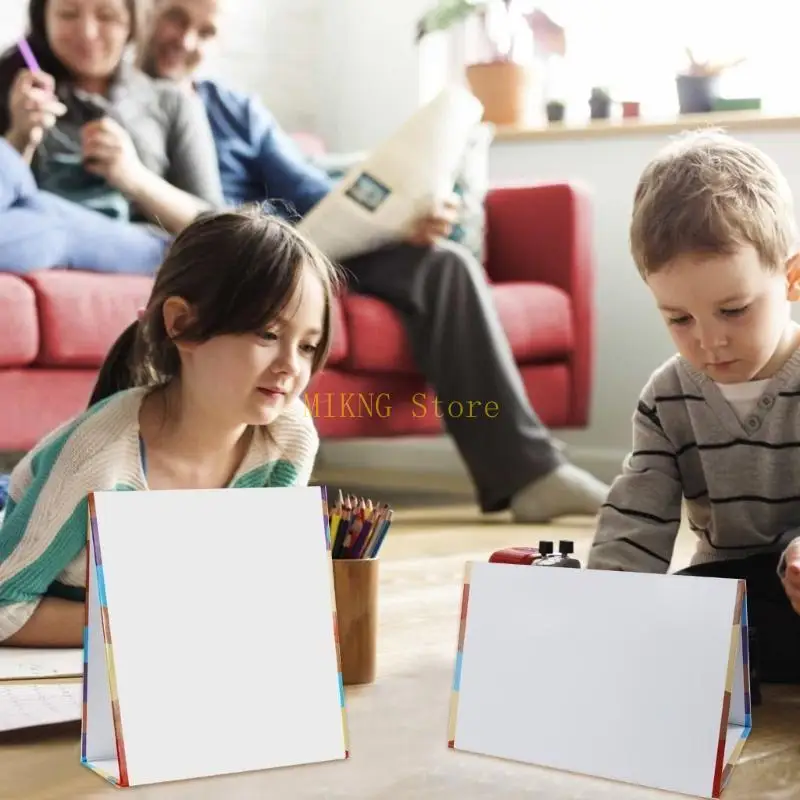 سبورة بيضاء قابلة للطي، سبورة بيضاء مغناطيسية، لوحة تذكير على الوجهين، لوحة بيضاء للمسح الجاف، أفضل المبيعات
