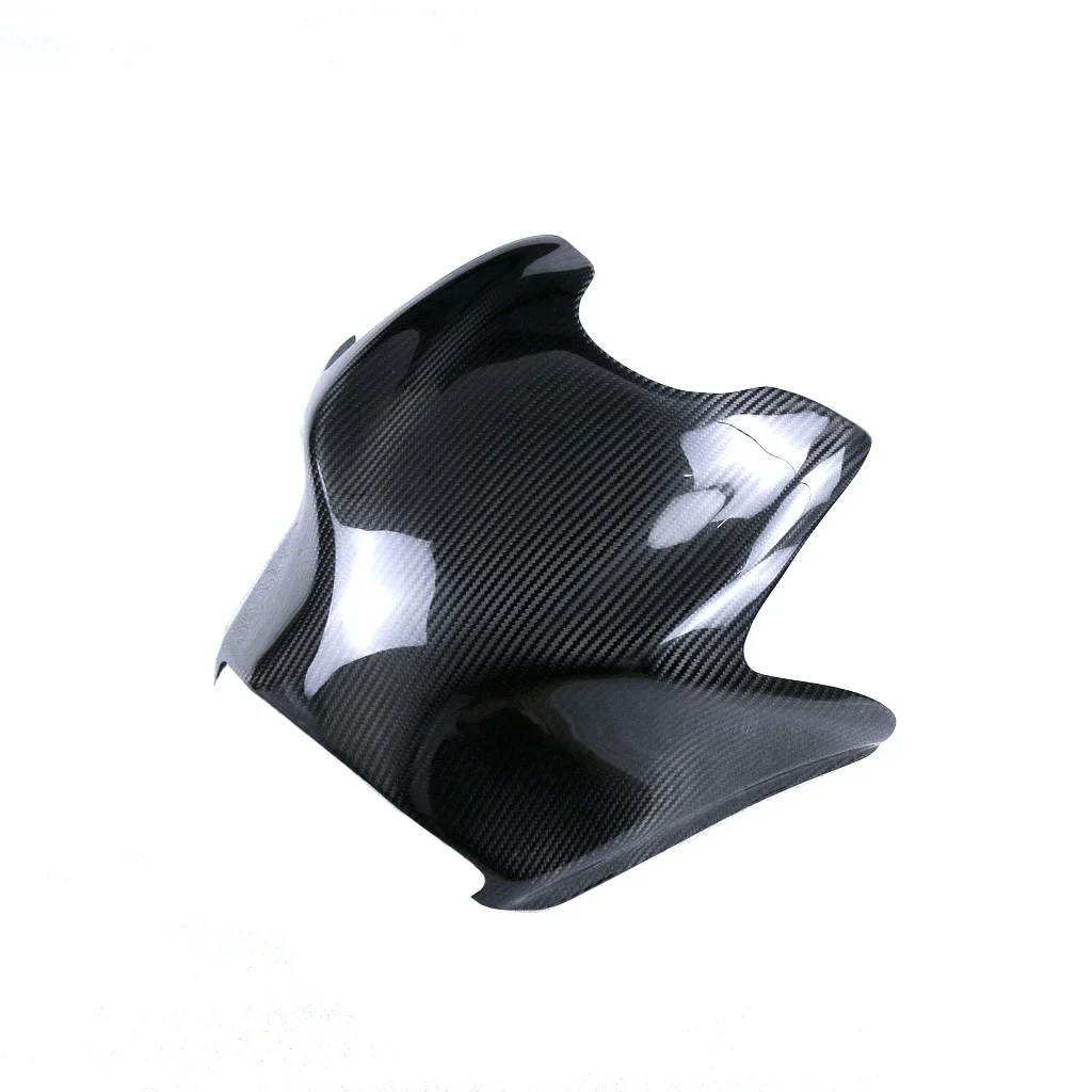 100% Real Dry Carbon Fiber For KAWASAKI NINJA H2 H2R 2014-2023 Motorcycle Rear Tank Gas Fuel Cover Protector Fairing Panel