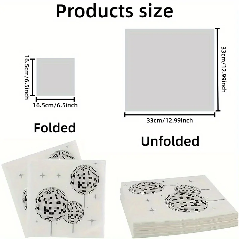 20 قطعة مناديل مطبوعة على شكل أوراق شجر استوائية، ديكور طاولة لحفلات عيد الميلاد، والمناسبات ذات طابع هاواي، وإعدادات طاولة الطعام
