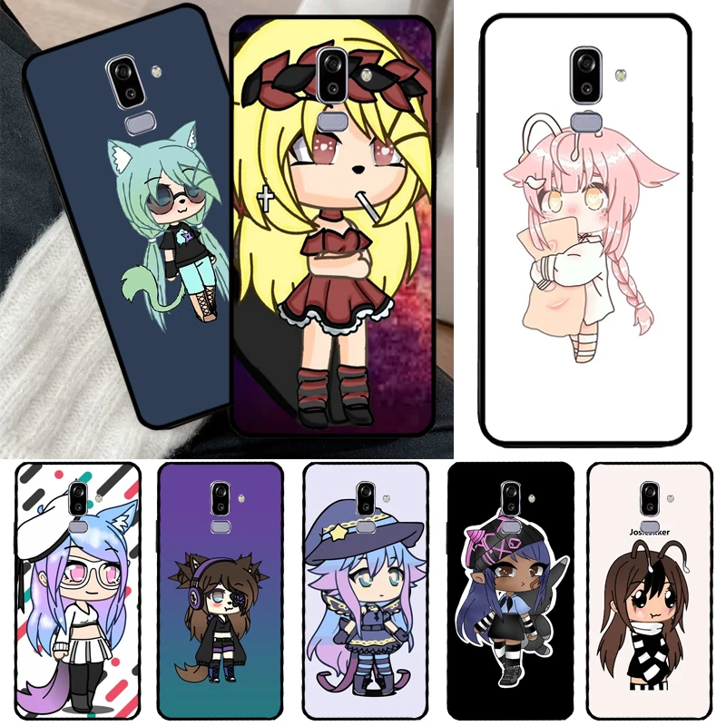 Gachha Life-funda de juego para Samsung Galaxy J7, J5, J3, 2016, J1, A3, A5, 2017, A6, A8, J4, J6 Plus, A9, 2018