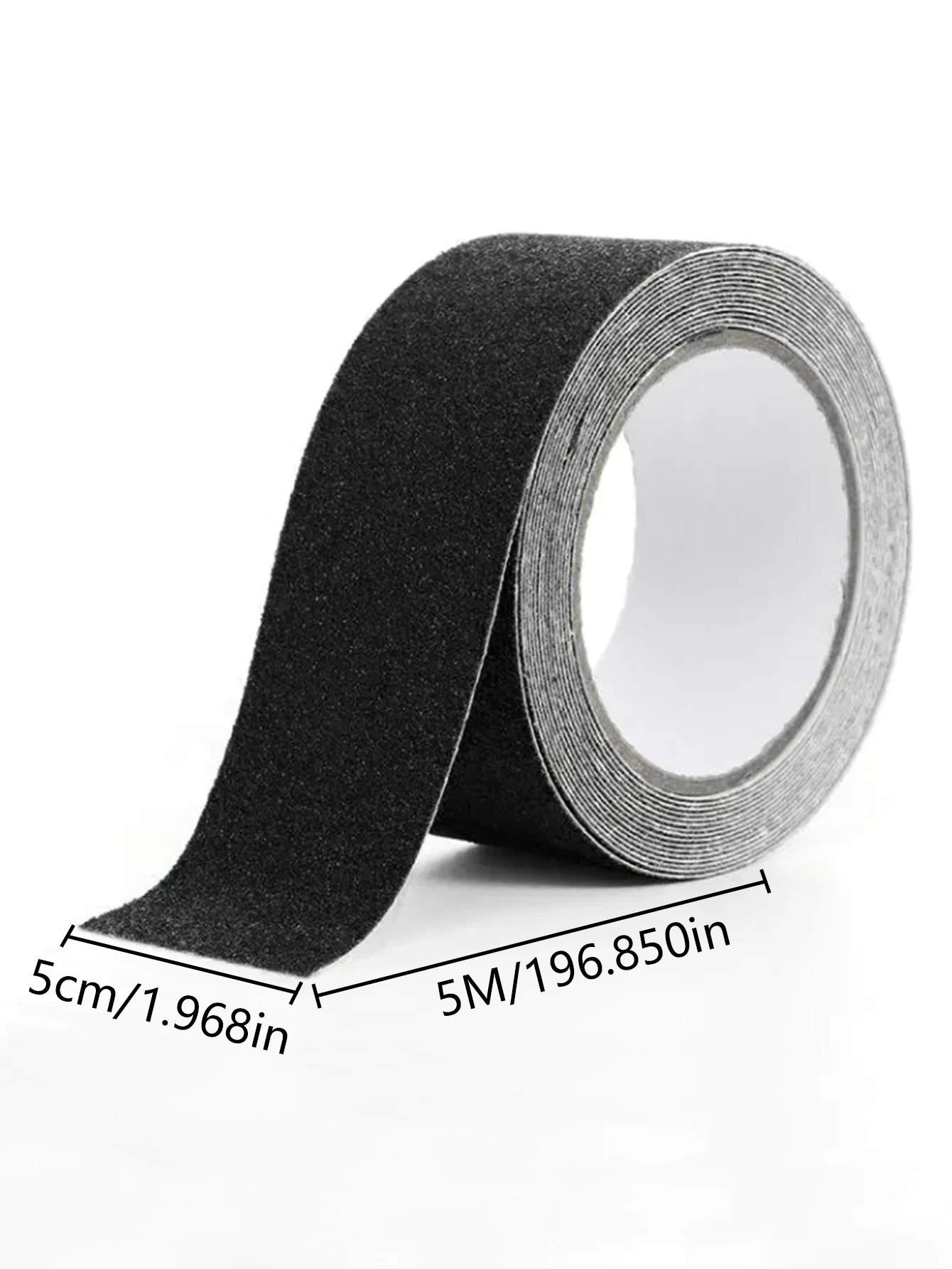 Black Anti-Slip Adhesive Floor Tape Non Slip Safety Grip StrongTraction Tape Stairs Floor Indoor Outdoor