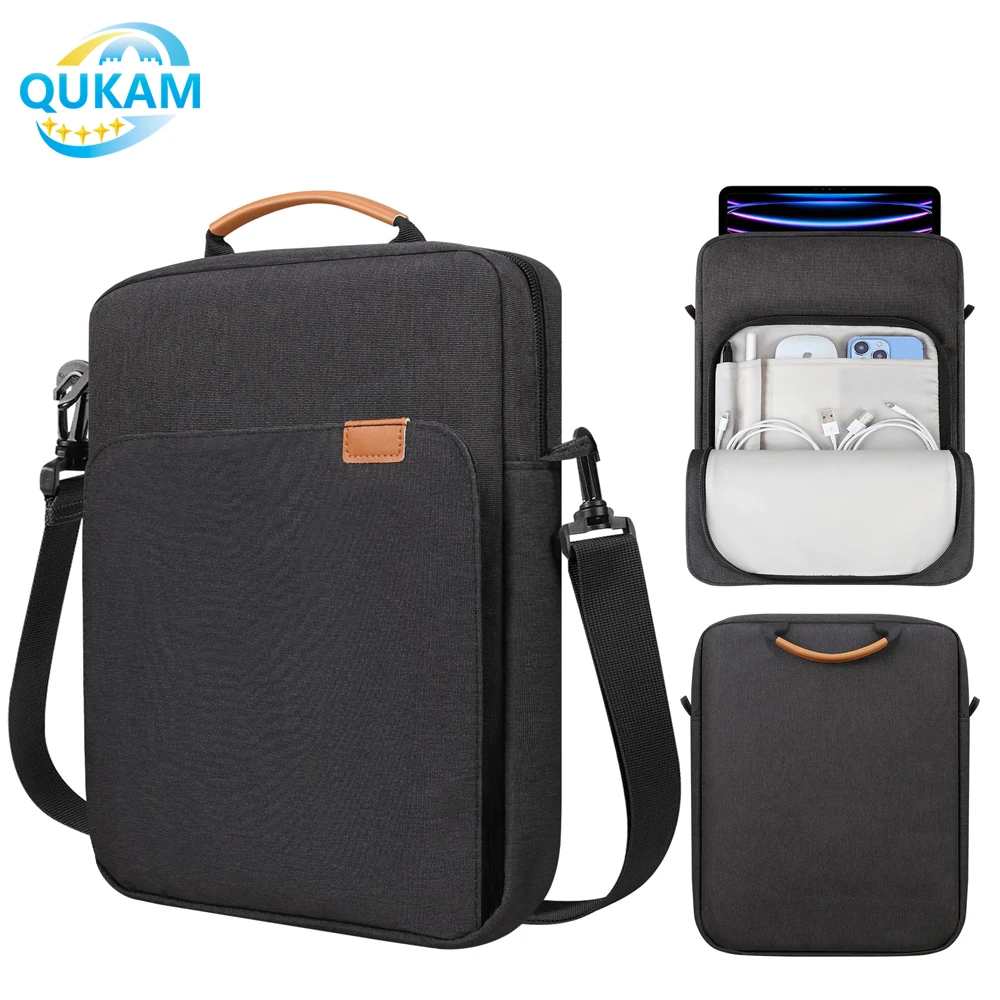

New 9-13in Tablet Sleeve Bag For iPad Samsung Shockproof Cover Xiaomi iPad Case Keyboard Mouse Laptop Shoulder Bag Carrying Case