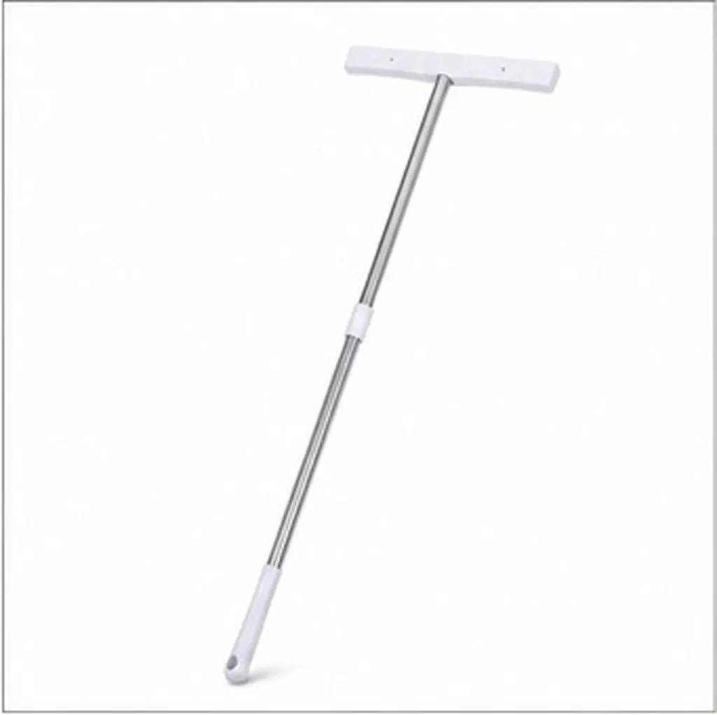 Adjustable Handheld Sign Holder Stainless Steel Telescopic Pole 20.6-33.5 Inch Widened Clamp Anti-Slip Grip for Events Airport