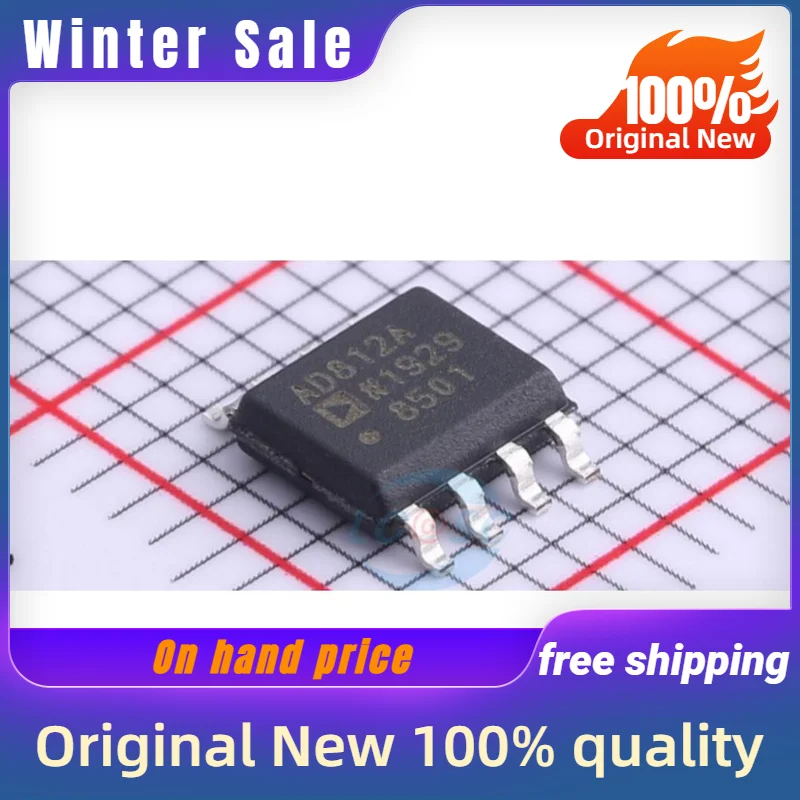 

10PCS New original AD812 AD812AR AD812ARZ SOP8 quality goods